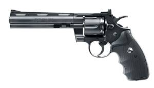 Colt Python 357 6" Black 4.5mm BB & 177 Pellet Air Pistol